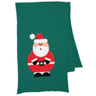 Christmas Santa Cartoon Holiday scarf