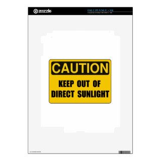 Direct Sunlight iPad 2 Skins