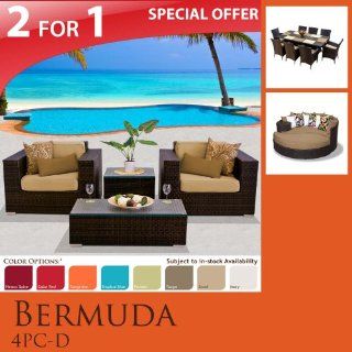 Bermuda 14 Piece Outdoor Wicker Patio Furniture Set B04dszb  Outdoor And Patio Furniture Sets  Patio, Lawn & Garden