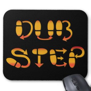 Dubstep Dance Footwork Mouse Pads