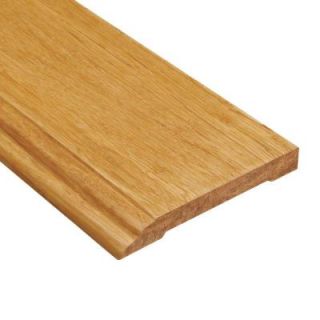 Home Legend Strand Woven Natural 1/2 in. Thick x 3 1/2 in. Wide x 94 in. Length Bamboo Wall Base Molding HL206WB