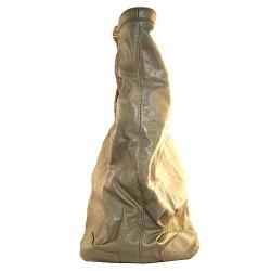 H2W Women's Khaki Sculpture Style Handbag H2W Shoulder Bags