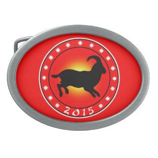 Year of the Sheep Ram Goat 2015 Belt Buckle