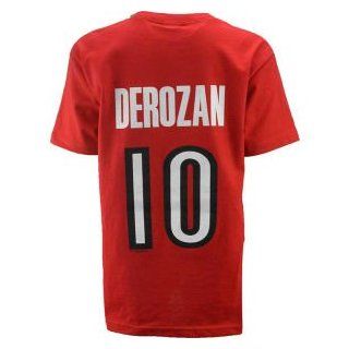 Toronto Raptors Demar Derozan Profile NBA Youth Name And Number T Shirt  Sports Fan T Shirts  Sports & Outdoors