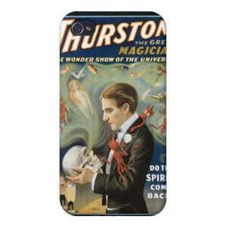 Thurston The Great Magician ~ Vintage Magic Act Case For iPhone 4