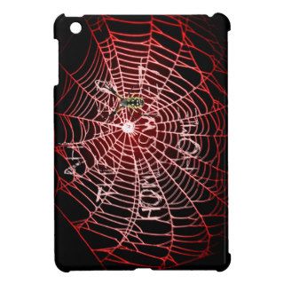 Argiope Spider web "Ah The Web, Home Sweet Home" iPad Mini Cases