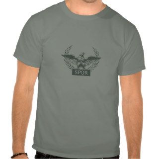 Roman Eagle SPQR T shirts