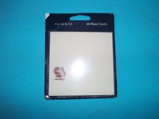 Crane HC4035A 10 Placecards Thanksgiving Turkey Made in USA Health & Personal Care