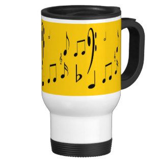 Musical Notes Travel Mug