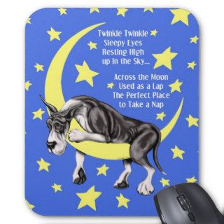 Great Dane Mantle Twinkle Mouse Pad