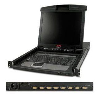 NEW 17" Rack LCD Console (Peripheral Sharing)  Combination Cd And Dvd Storage Racks  