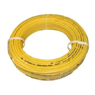 ATP Nylochem Nylon Plastic Tubing, Yellow, 3/16" ID x 1/4" OD, 100 feet Length Plastic Flex Tubing