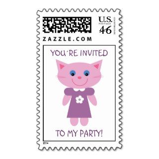 You´re invited to my party stamps