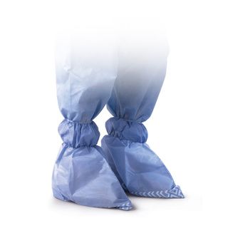 Medline Boot Cover, Ankle high, Blue, Regular (bulk pack of 300) Medline Protective Apparel