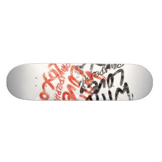 'With Love' stamp Skateboard