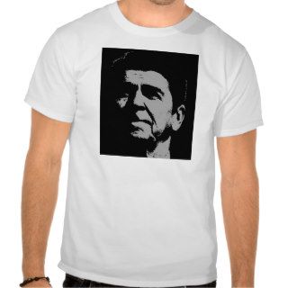 Ronald Reagan silhouette T shirt