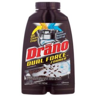 Drano 17 oz. Dual Force Foamer Clog Remover (8 Pack) 14768