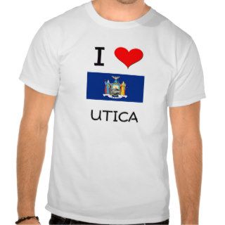 I Love Utica New York Tee Shirt