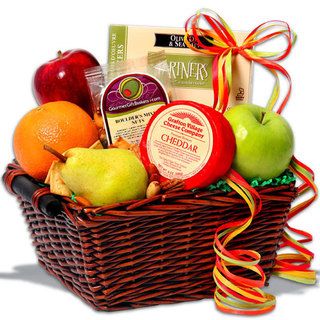 Season's Sampler Fruit Gift Basket Gourmet Food Baskets