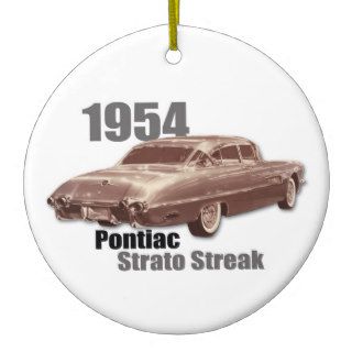 Pontiac Dream Cars Christmas Tree Ornaments