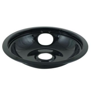Whirlpool 6 in. Universal Porcelain Replacement Bowl in Black W10290353RW