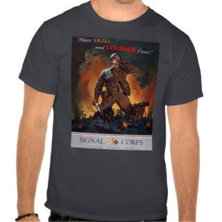 Where Skill and Courage Count Tshirt