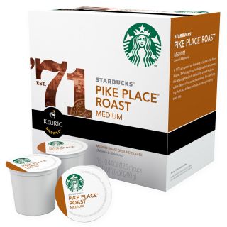 Keurig K Cup Starbucks 16 ct. Pike Place Roast Coffee Packs