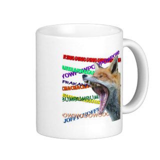 What Does the Fox Say? Coffee Mugs