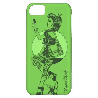 iPhone Girl Green Kasia Charko iPhone 5C Cover