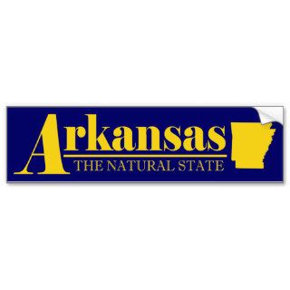 Arkansas Gold Bumper Sticker