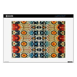 Ethnic Tribal Bohemian Handwoven Ikat Textile Asia Laptop Decal