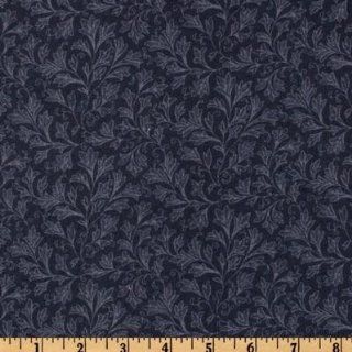 108'' Floral Quilt Backing Indigo Fabric By The Yard