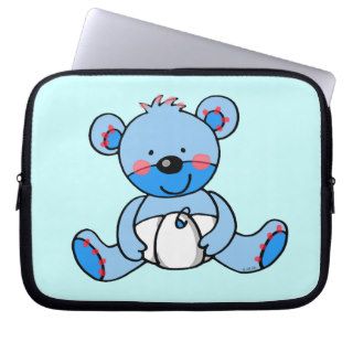 Baby Boy (teddy bear) Laptop Computer Sleeves