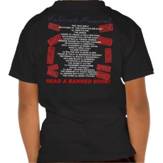 Celebrate Freedom  Read a BANNED Book (stamp) T shirts