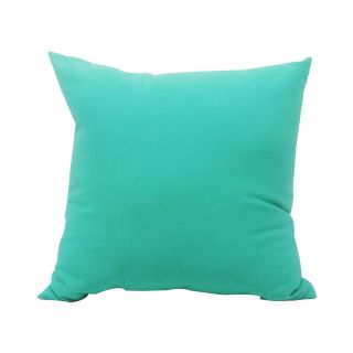Solid Lagoon Decorative Pillow