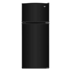 Maytag 17.5 cu. ft. Top Freezer Refrigerator in Black M8RXEGMAB