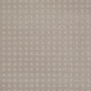 Martha Stewart Living Lynngate   Color Gray Squirrel 6 in. x 9 in. Take Home Carpet Sample MS 484477