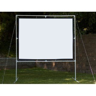 Elite Screens 114 Inch 169 DIY Screen Indoor and Outdoor Projector Screen (55.9"Hx99.4"W) Electronics