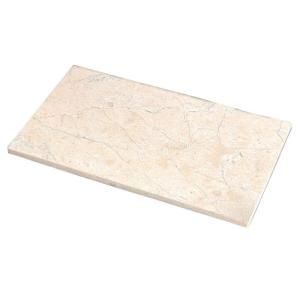 Creative Home 12 in. x 18 in. Pastry Board in Champagne Marble 74069R