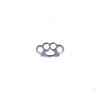 Knuckle Duster Embroidered Iron On Badge Applique Patch FD   1 1/4 INCH