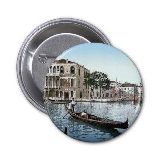Vintage Italy Venice  1890's Pinback Buttons