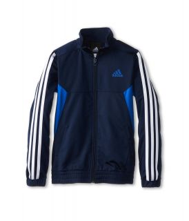 adidas Kids Global Tricot Jacket Boys Coat (Blue)