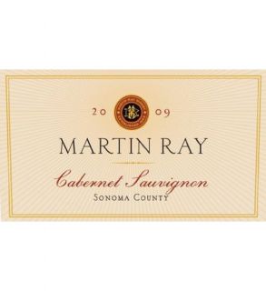 2009 Martin Ray Cabernet Sauvignon Sonoma County 750 mL Wine