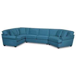 Possibilities Roll Arm 3 pc. Left Arm Sofa Sectional, Bayoux