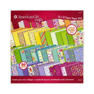 American Girl Crafts 12x12 Super Paper Pad