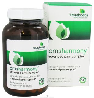 Futurebiotics   PMS Harmony Advanced PMS Complex   56 Vegetarian Capsules
