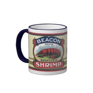 Vintage Louisiana Shrimp Mug