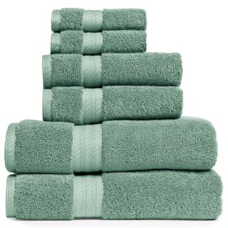 ROYAL VELVET Egyptian Cotton Solid 6 pc. Bath Towel Set, Blue