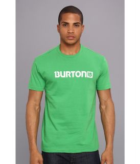 Burton Logo Horizontal S/S Tee Mens Short Sleeve Pullover (Green)