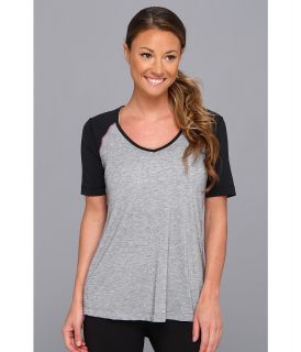 Brooks PureProject S/S Top Womens Short Sleeve Pullover (Gray)